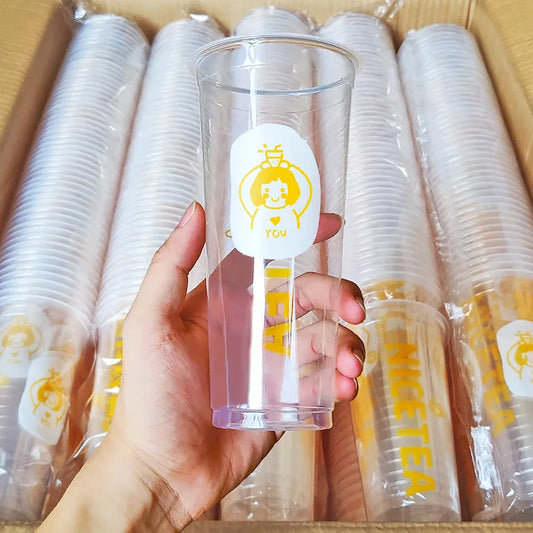 PP-0927/PET-0927 – Hard Boba Cups – Custom - image 1