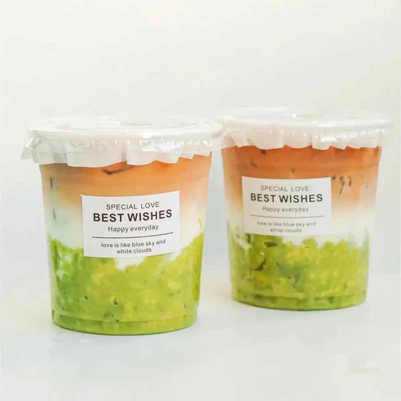 PET-01/PP-01 – Clear Plastic Cups – 12oz/14oz/16oz/20oz/24oz/32oz – 90 mm Rim - image 1