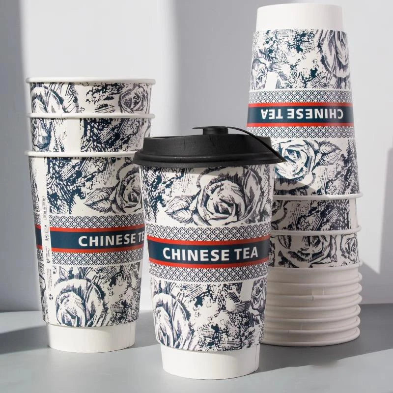 DW-01 – Paper Cups – 4oz/8oz/12oz/16oz/20oz/24oz – 90.0 mm Rim - image 5