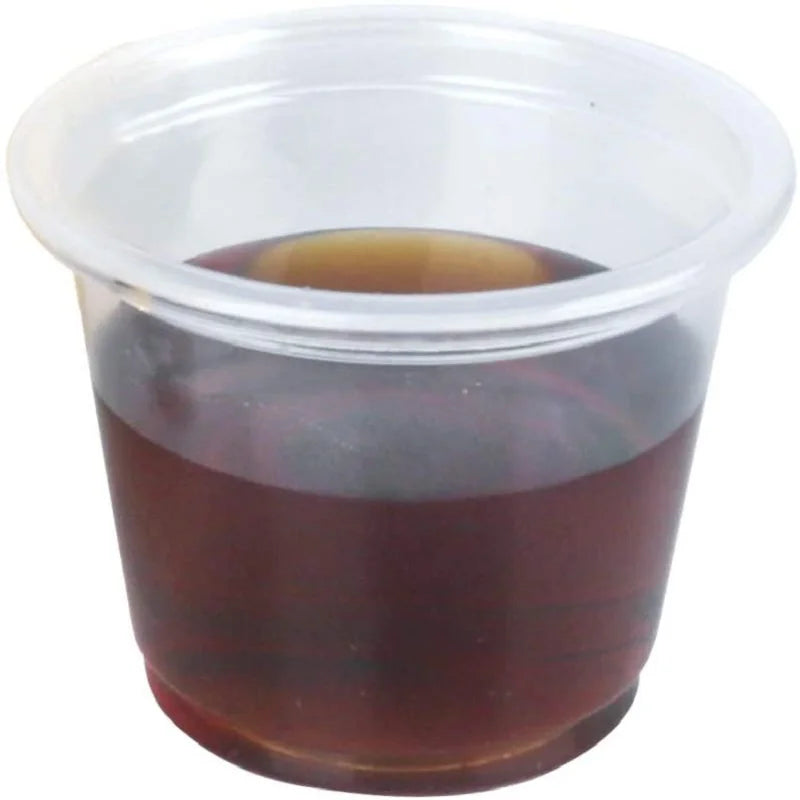 JM-P002 – Clear Plastic Cups – 1oz/1.5oz/2.5oz/3oz/3.5oz - image 5