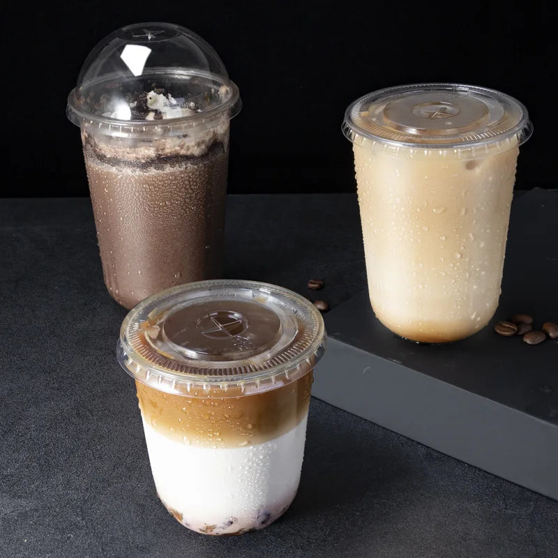PP U SHAPE – Hard Boba Cups – 12oz/16oz/22oz – 90 mm Rim - image 1