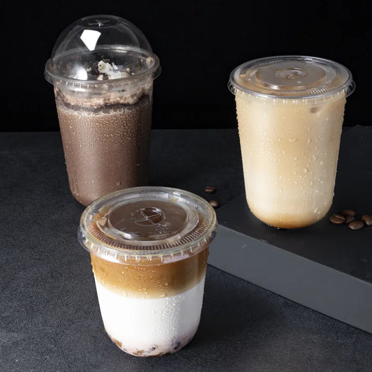 PP U SHAPE – Hard Boba Cups – 12oz/16oz/22oz – 90 mm Rim - image 1