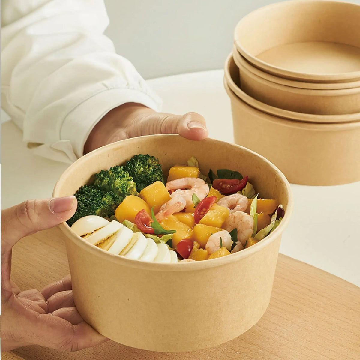 JM-TB01 – Custom Paper Boxes – 8oz/12oz/16oz/26oz/32oz - image 2