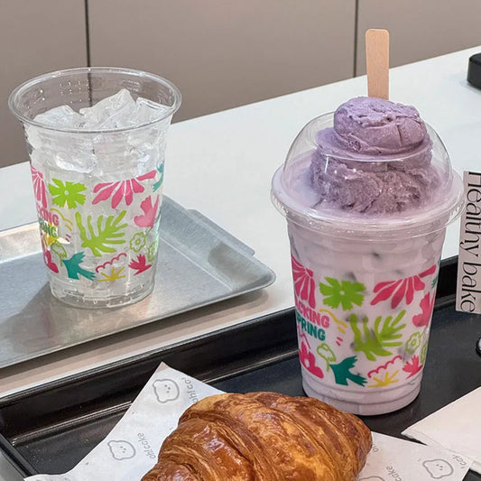 PP/PET CUP – Disposable Straws – Customized Size – 90 mm Rim - image 1