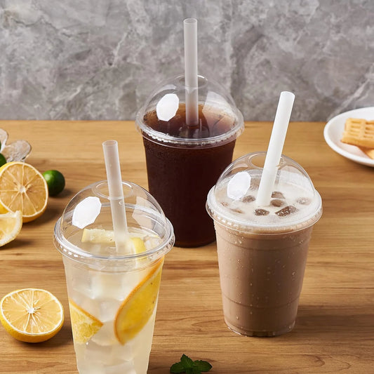 PP/PET CUP – Disposable Straws – Customized Size – 90 mm Rim - image 1