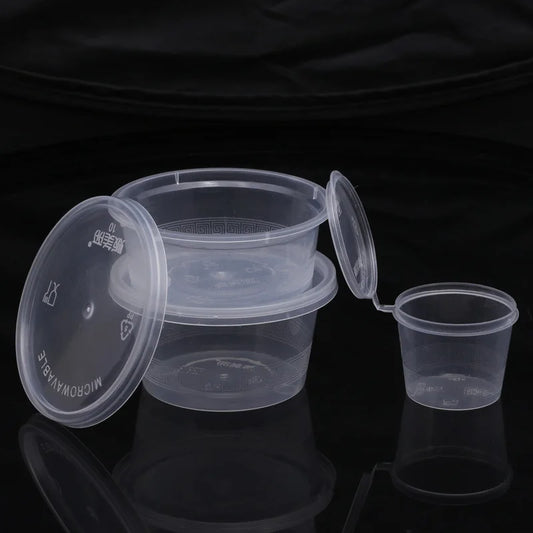 JM-P002 – Clear Plastic Cups – 1oz/1.5oz/2.5oz/3oz/3.5oz - image 1