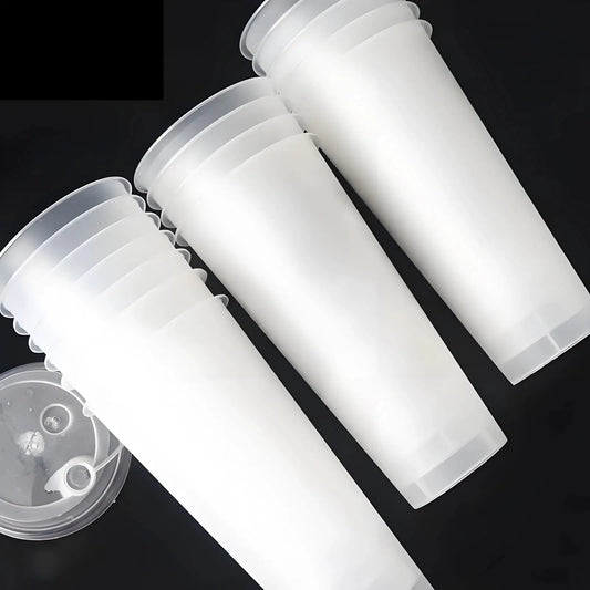 JM-P002 – Clear Plastic Cups – 8oz/10oz/12oz/16oz/22oz/24oz/32oz – 90 mm Rim - image 1