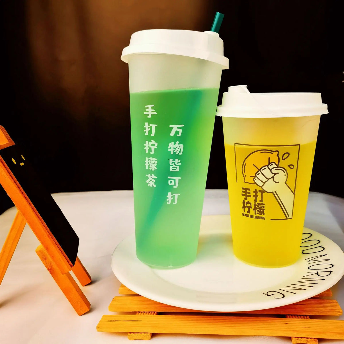PP-90MM INJECTION PLASTIC CUP – Hard Boba Cups – Customized Size – 90 mm Rim - image 4