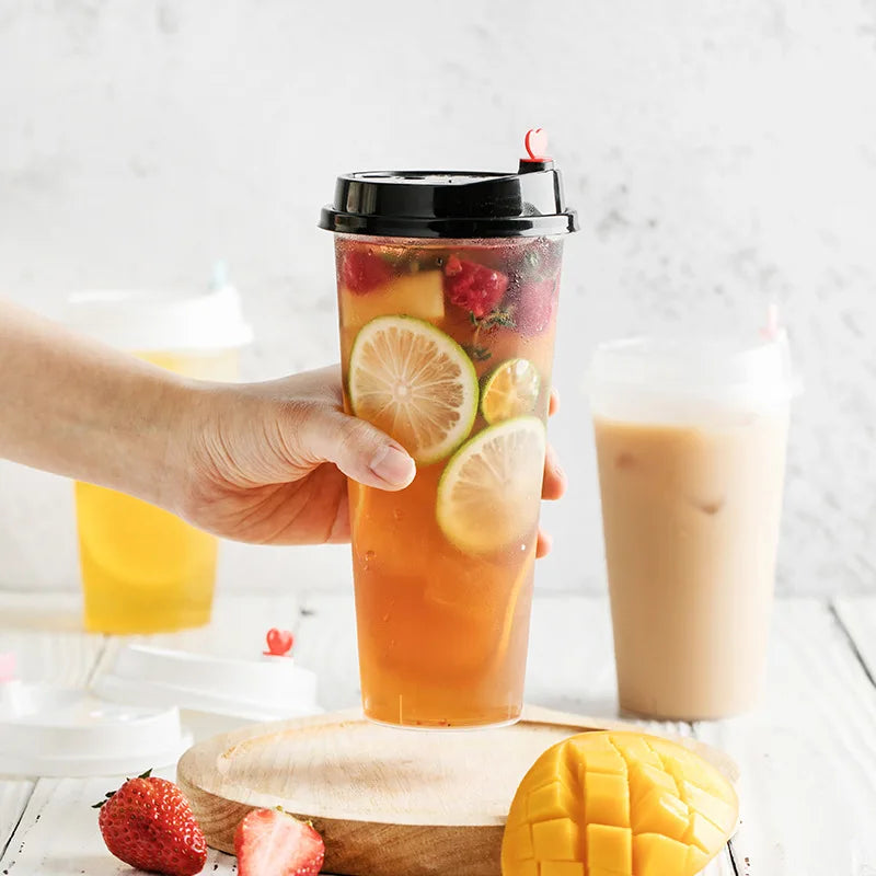 PP-1007/PET-1007 – Hard Boba Cups – Custom – 90 mm Rim - image 3