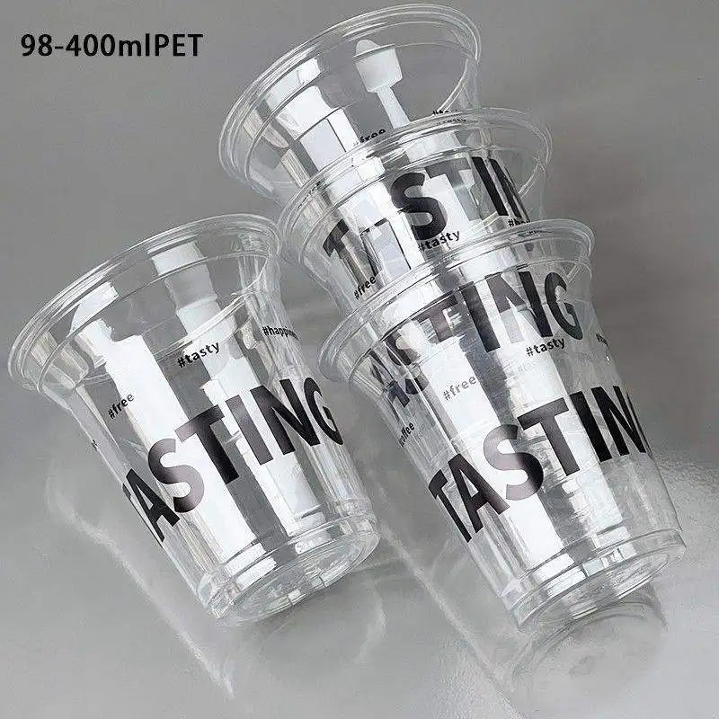 JIMI-JM-018 – Clear Plastic Cups – Customized Size – 90 mm Rim - image 3