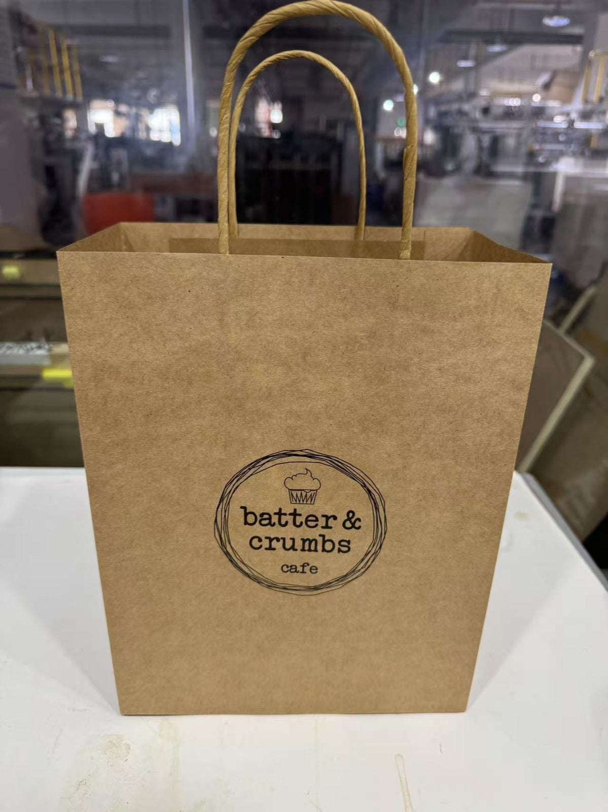 Custom printed paper bag
