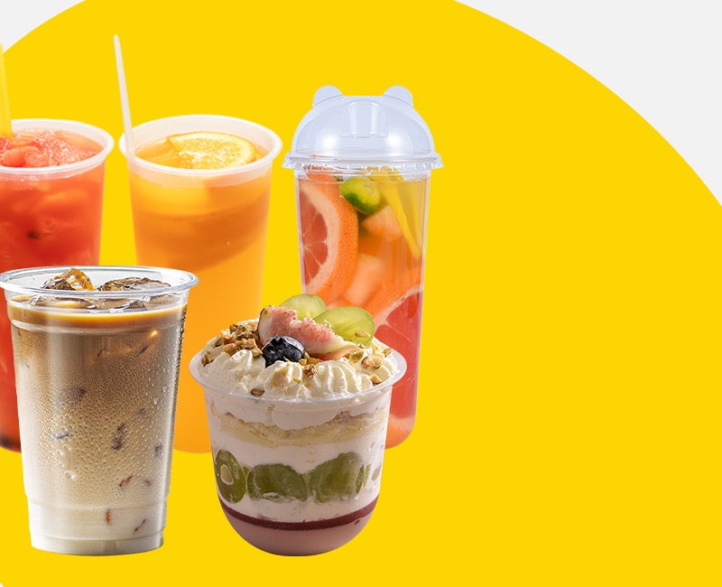 Disposable plastic cup series